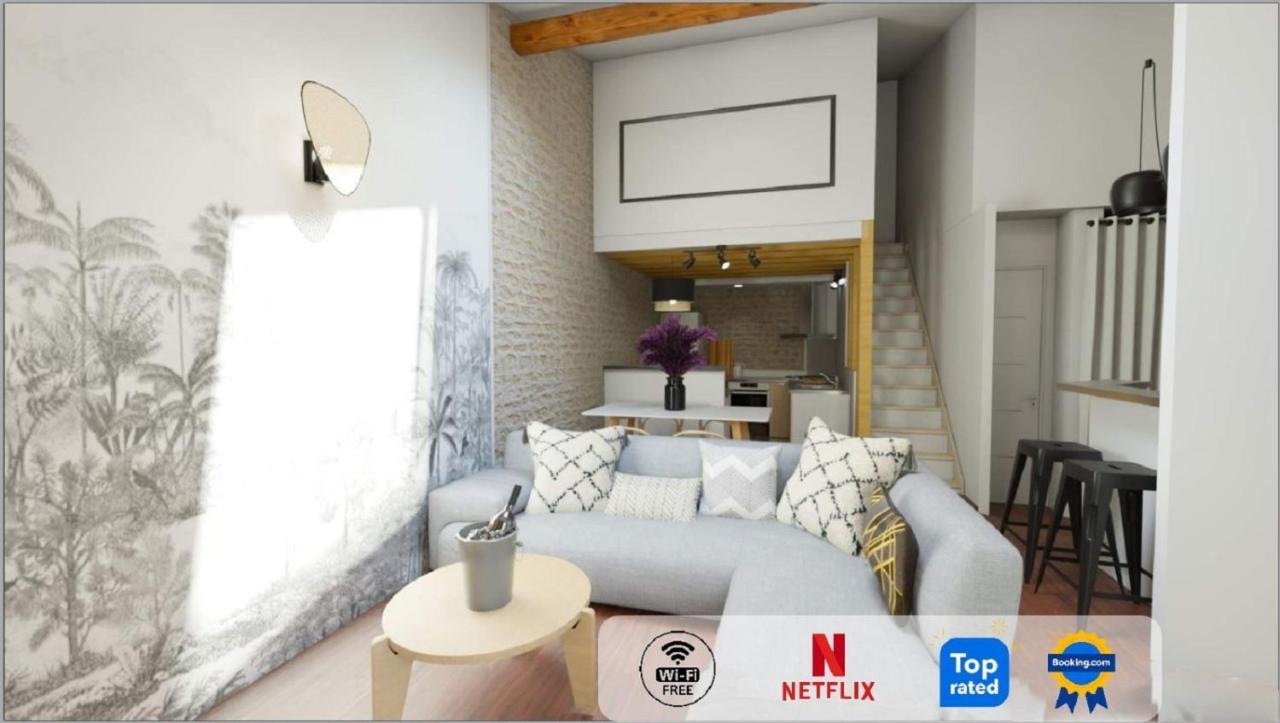 Colorzen - Confortable Lumineux Netflix - Appart Pezenas Centre Luaran gambar